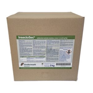 Insectosec -dijatomejska zemlja za suzbijanje tekuti i drugih štetnika, u pakiranju od 2 kg